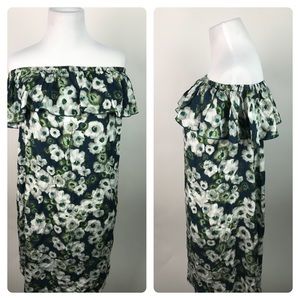 NWT Scoop NYC Off-the-Shoulder Dress S AI65